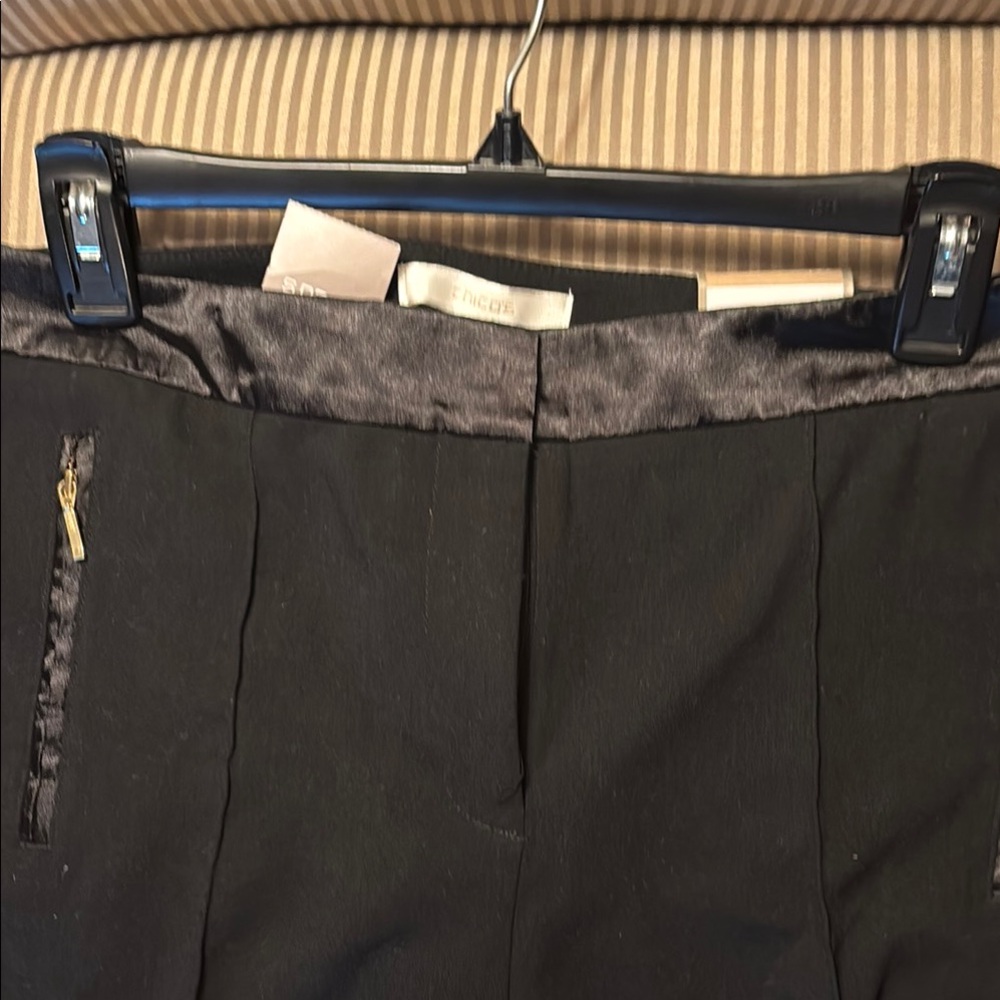 NWT 2-CHICO’s tuxedo Pants size 1.5 = women’s 10 - Picture 7 of 10